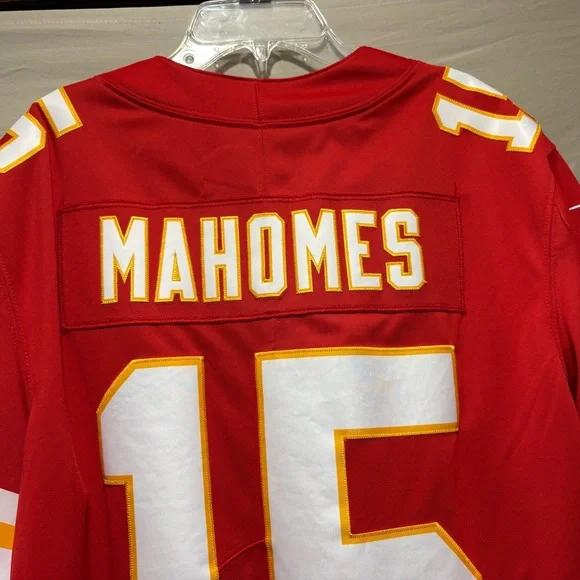 NFL Kansas City Chiefs Mahomes #15 Red Jersey Nike Dri-fit - Picture 7 of 7